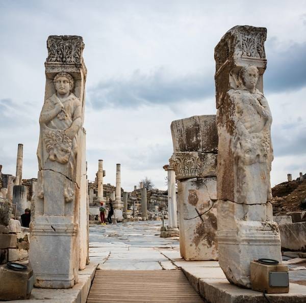 The Gate of Hercules at the head of Curetes Street, Ephesus
