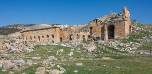 The Roman theater of Hierapolis, above Laodicea