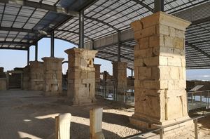 The church of Laodicea beneath its modern roof