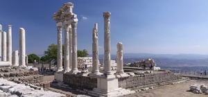 The Temple of Trajan on the Pergamon acropolis