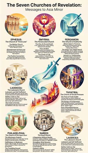 The messages to the seven churches of Revelation